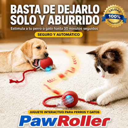 PawRoller — Pelota Inteligente Anti Estrés