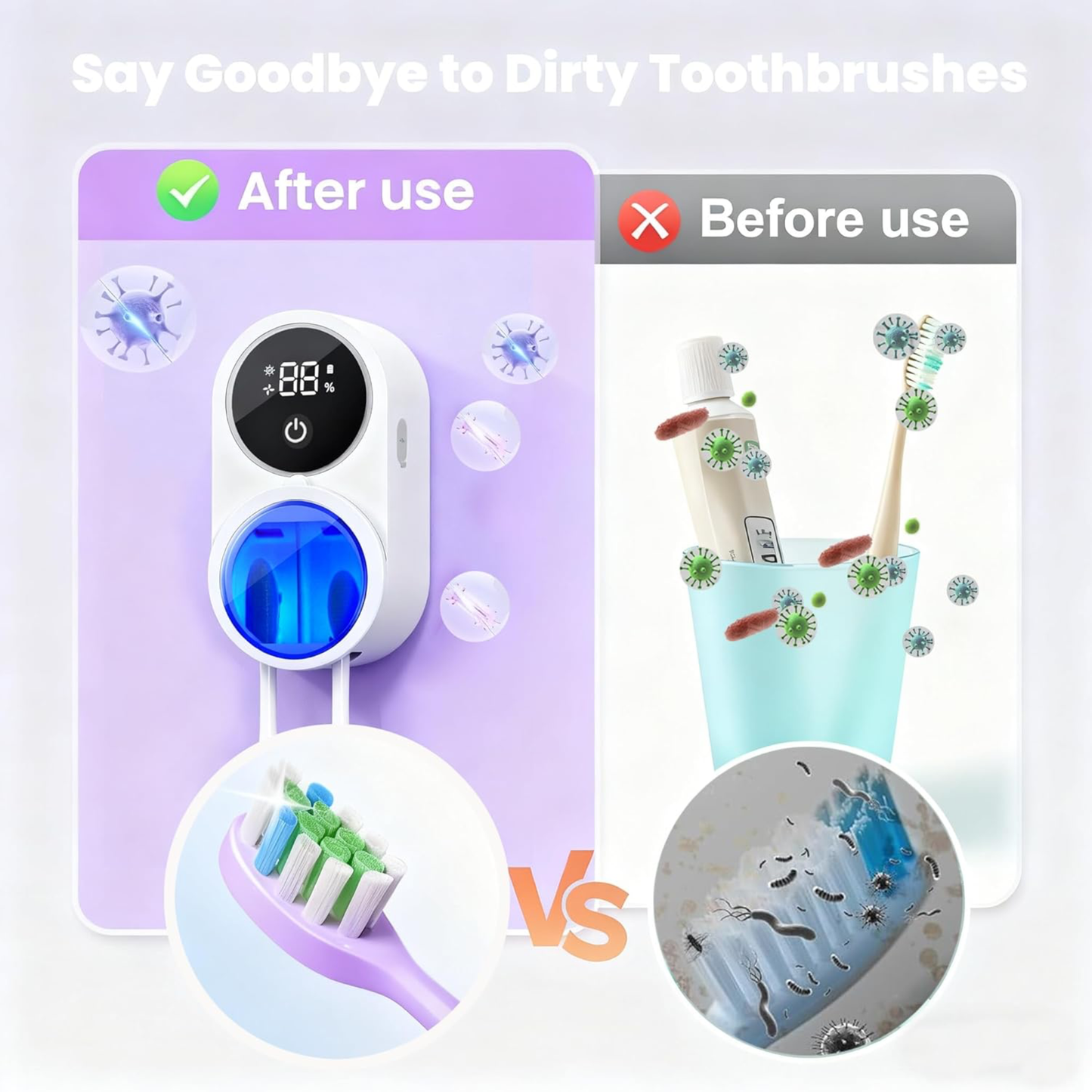 Esterilizador de Cepillos Smart UV